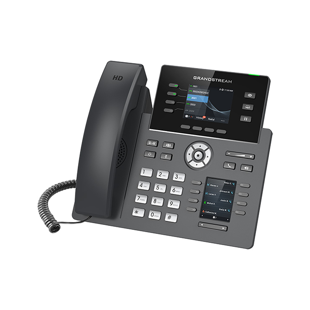 4-Line Professional IP Phone Designed for Mass Deployment and Easy Management